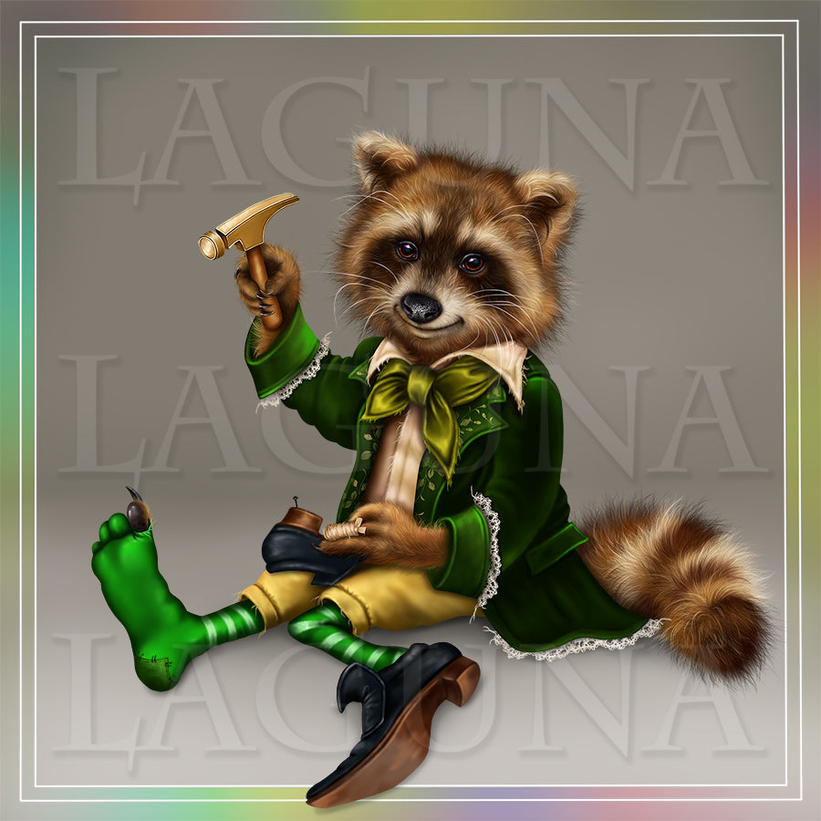 Leprechaun Racoon