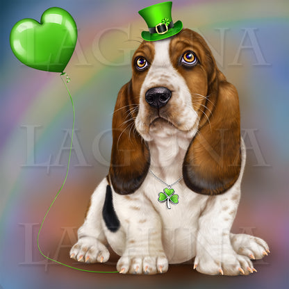 Lonely Heart (Basset Hound)