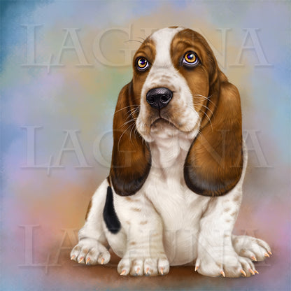 Lonely Heart (Basset Hound)