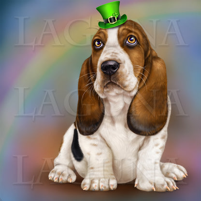 Lonely Heart (Basset Hound)