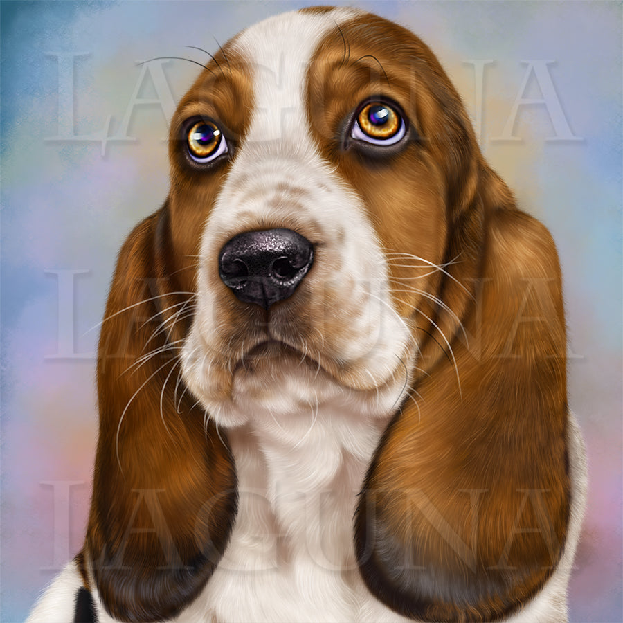 Lonely Heart (Basset Hound)