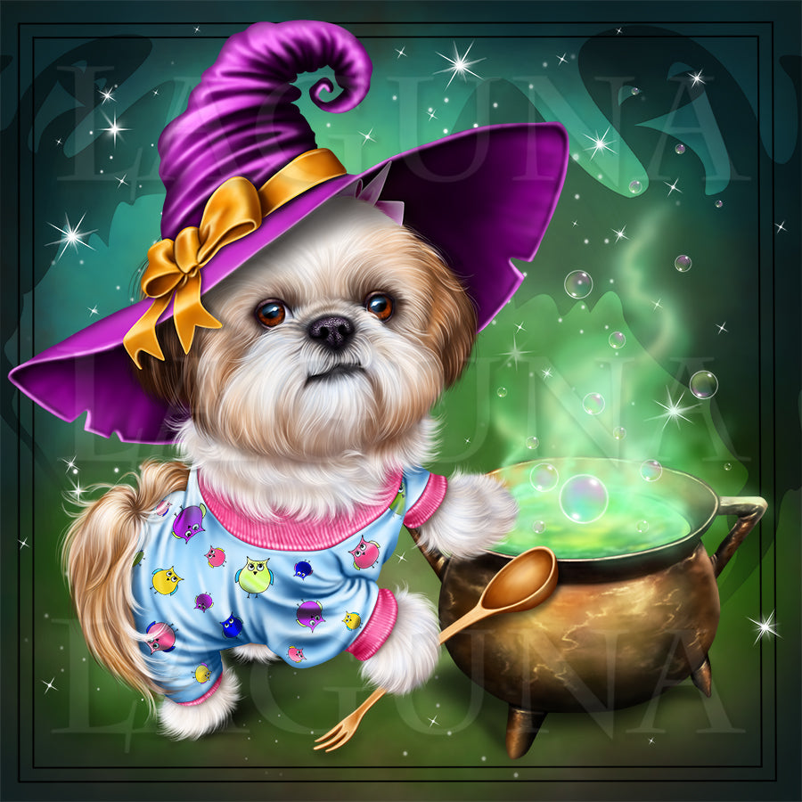 Making Potion (Shih Tzu)