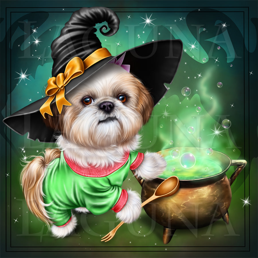 Making Potion (Shih Tzu)