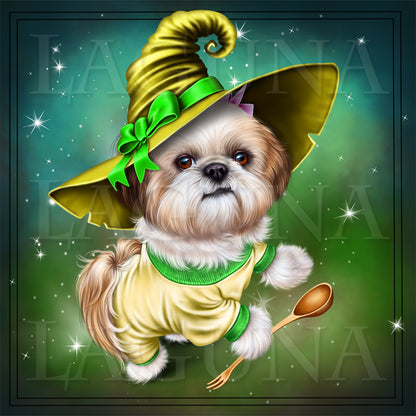 Making Potion (Shih Tzu)