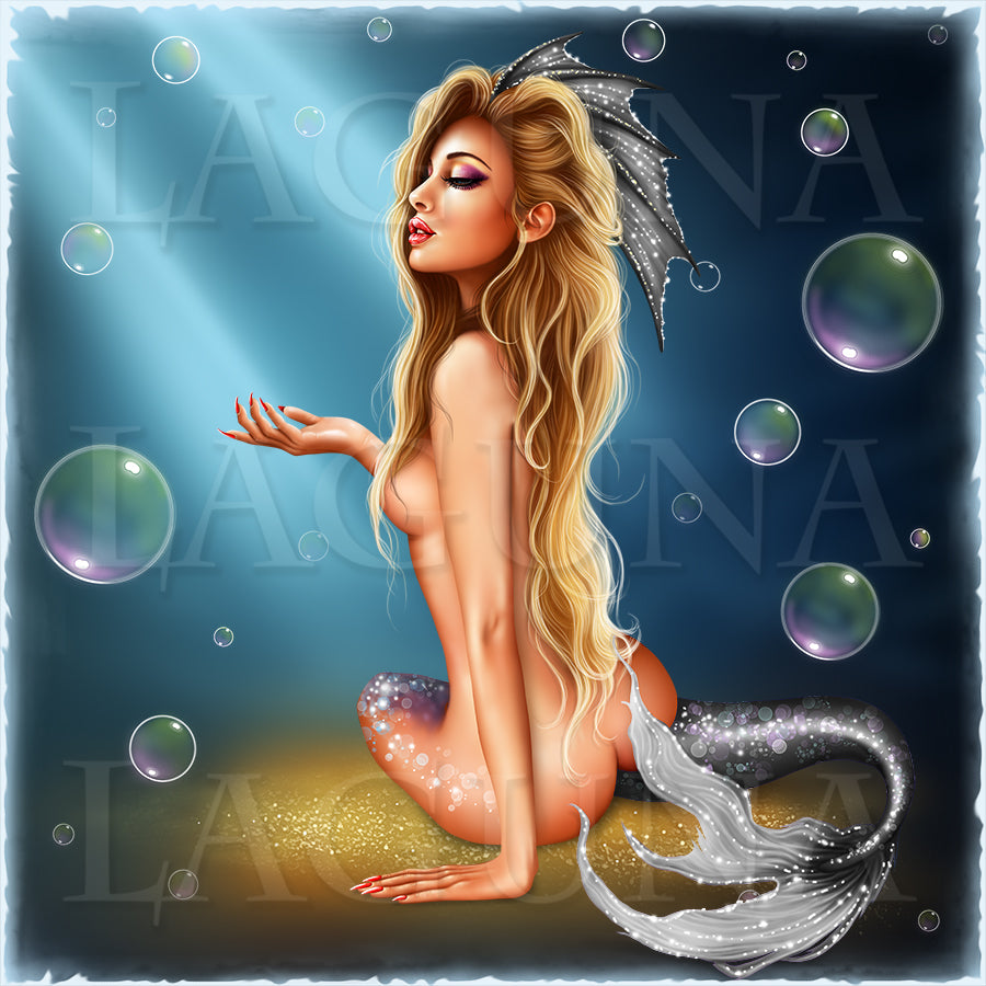 Mermaid and Goldfish