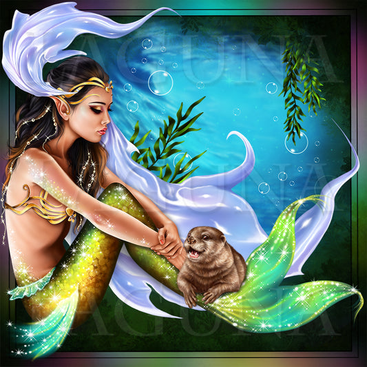 Mermaid and Otter