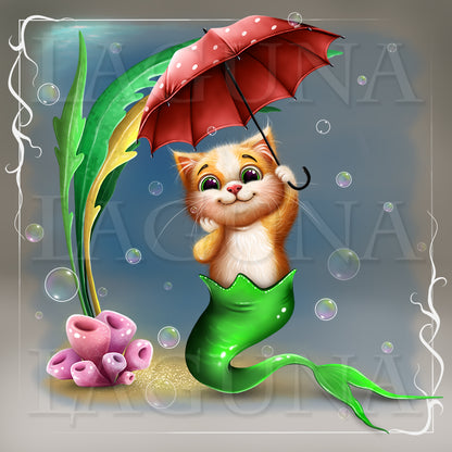 Mermaid Kitty