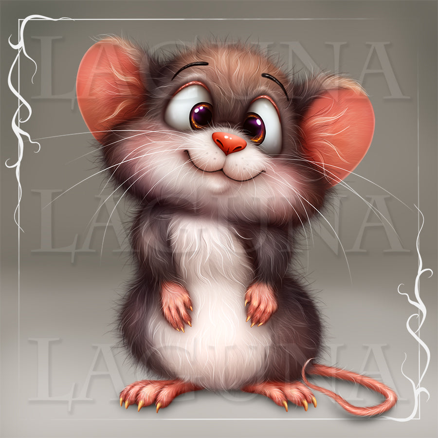Mouse Mom and Baby
