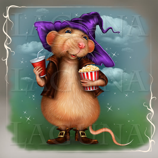 Mouse the Popcon Fan