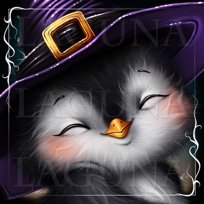Penguin and Friendly Ghost