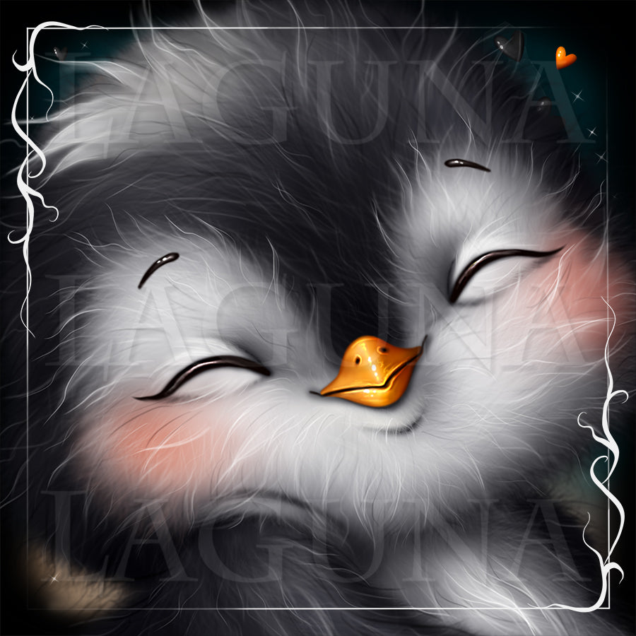Penguin and Friendly Ghost