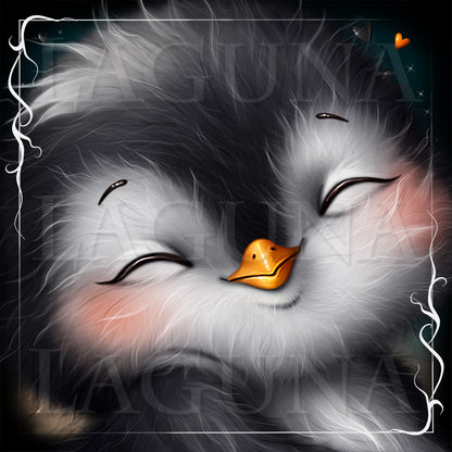 Penguin and Friendly Ghost