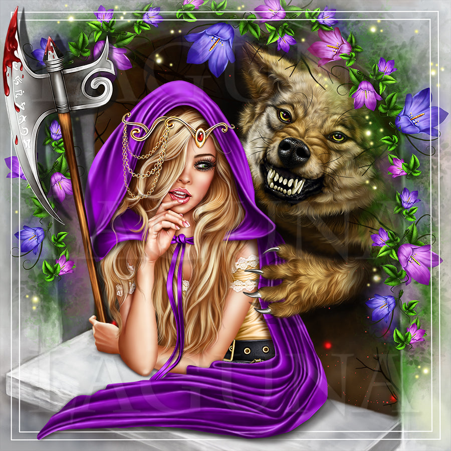 Red Riding Hood and Scary Wolf