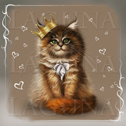 Royal Valentine Cat