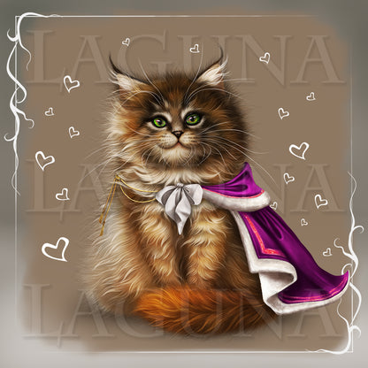 Royal Valentine Cat