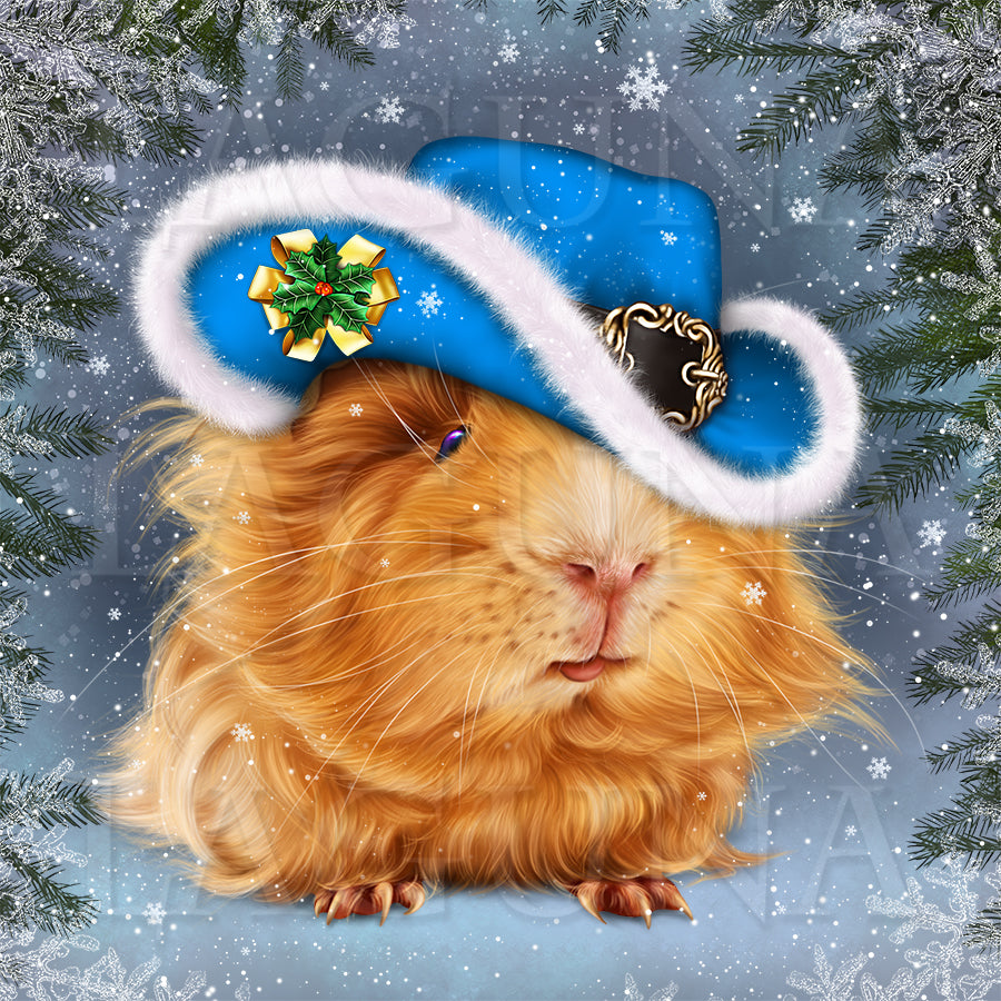 Santa Guinea Pig