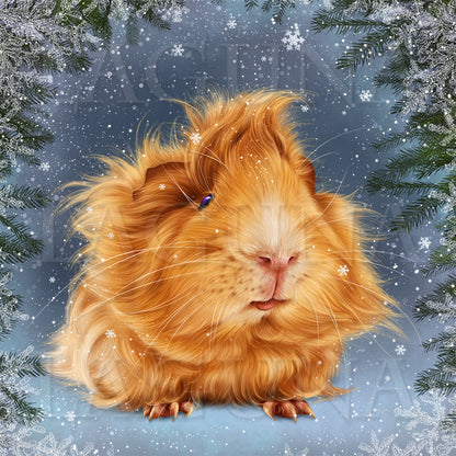 Santa Guinea Pig