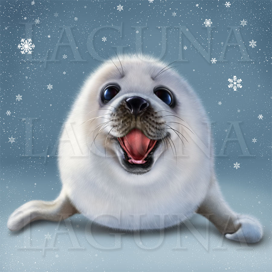 Santa Seal Baby