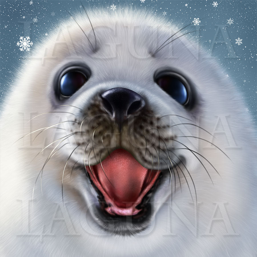 Santa Seal Baby