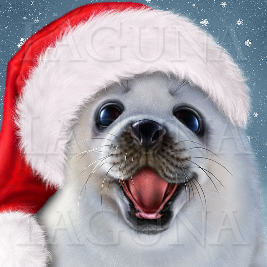 Santa Seal Baby