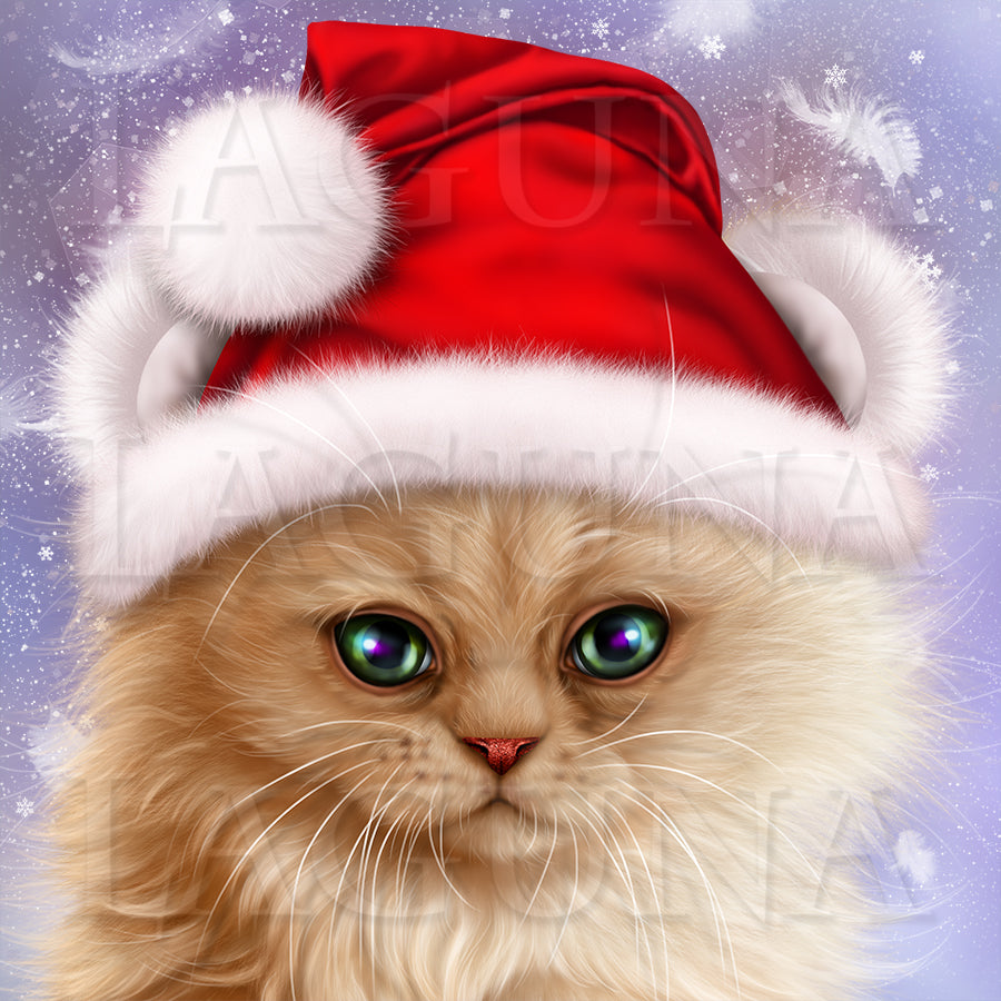 Santa Valentine Kitty