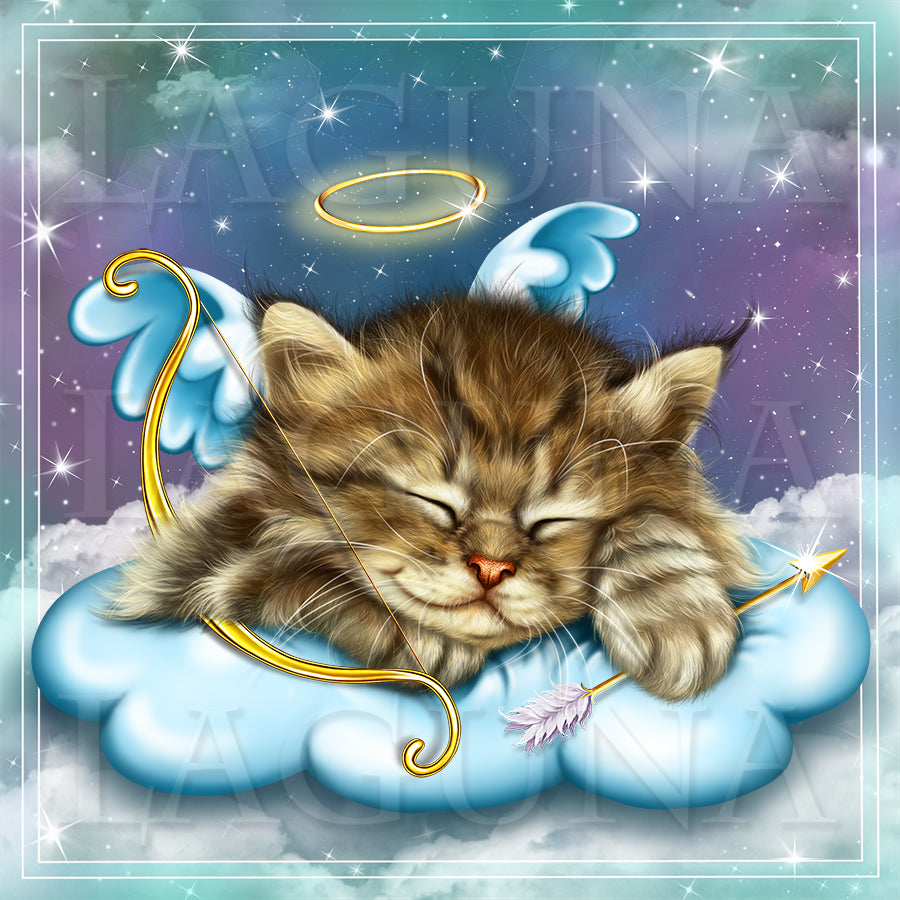 Sleeping Cupid (Kitty)