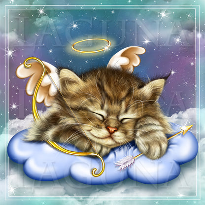 Sleeping Cupid (Kitty)