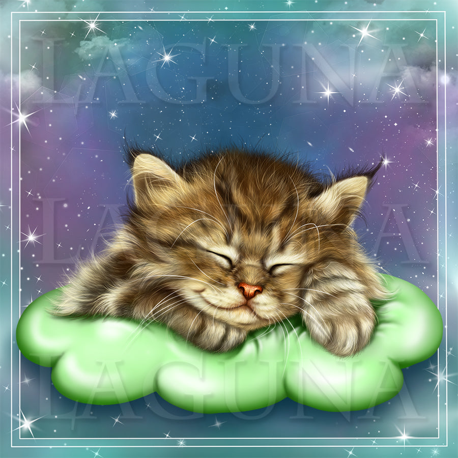 Sleeping Cupid (Kitty)