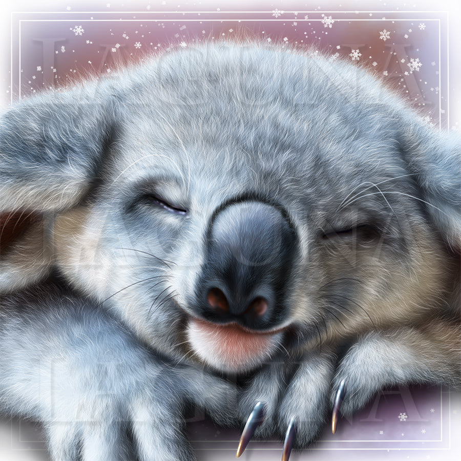 Sleepy Santa (Koala)