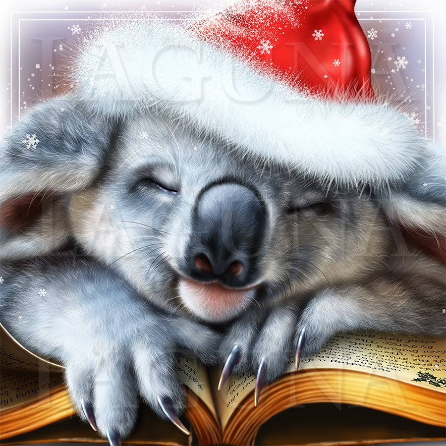 Sleepy Santa (Koala)