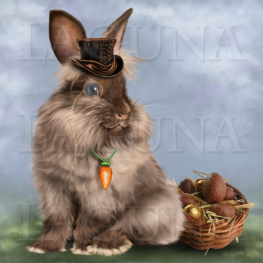 Steampunk Chocolate Bunny