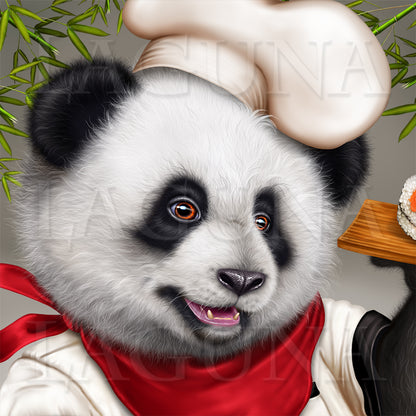 Sushi Chef (Panda)