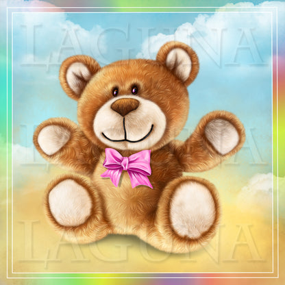 Teddy Bear Swinging