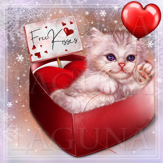 Valentine Kitten