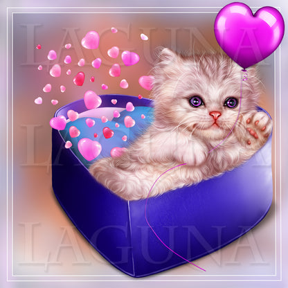 Valentine Kitten