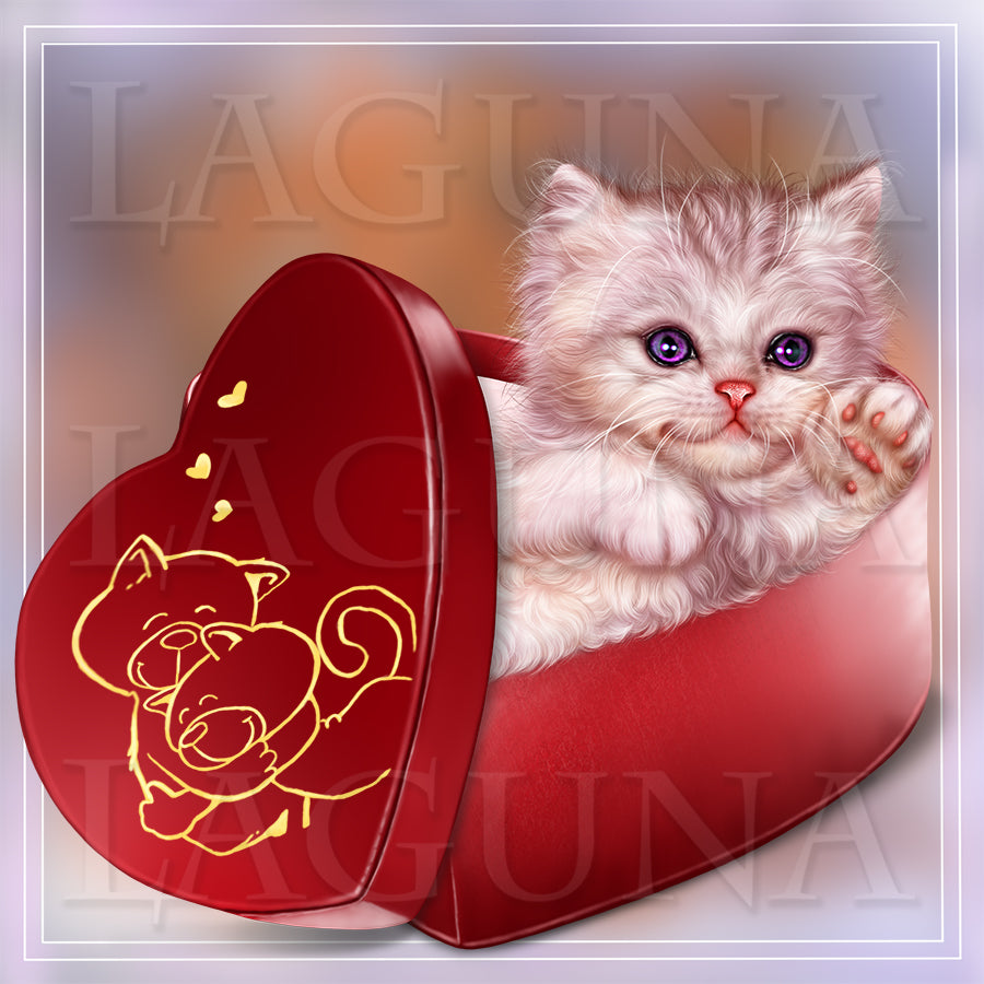 Valentine Kitten