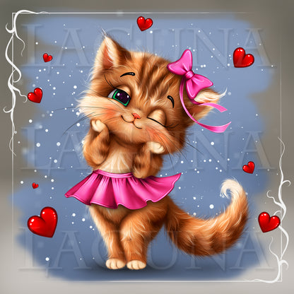 Valentine Lady Kitty