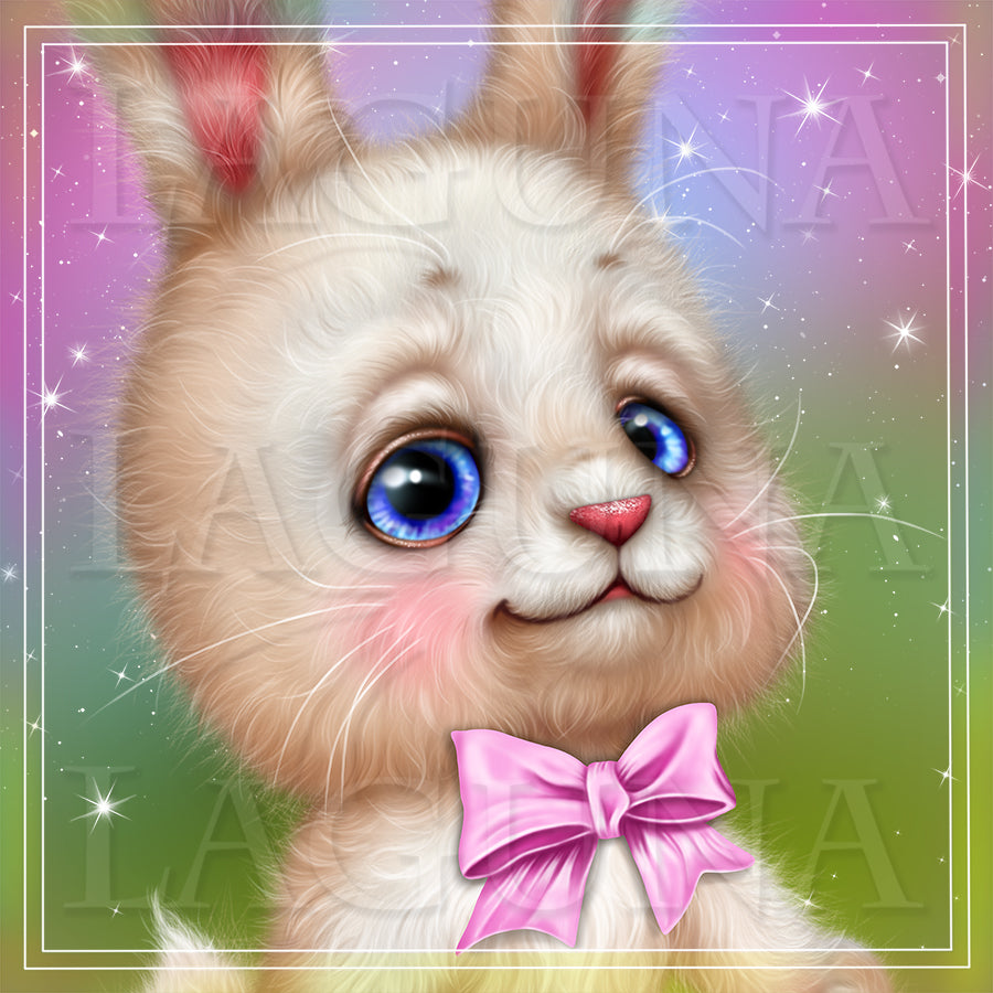 White Easter Bunny