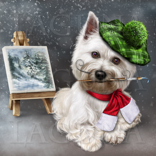 Winter Painter (Westie)