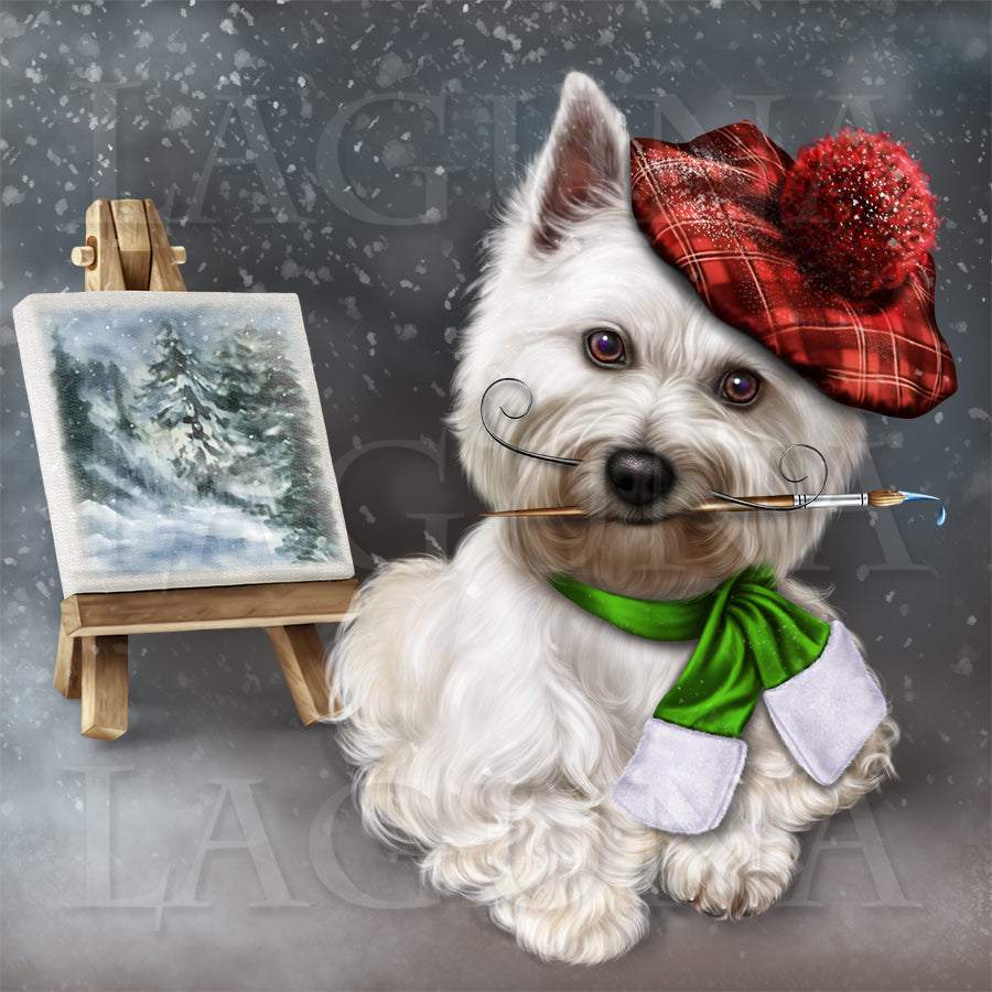 Winter Painter (Westie)