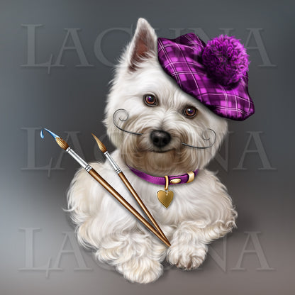 Winter Painter (Westie)