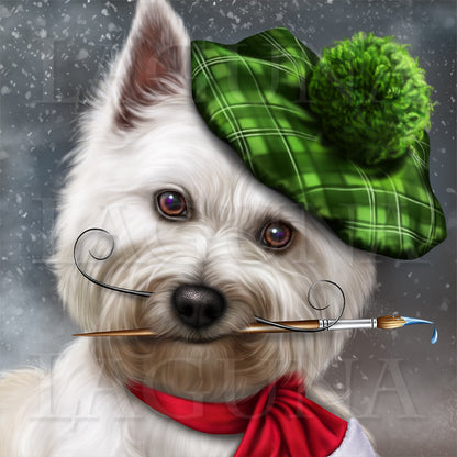 Winter Painter (Westie)